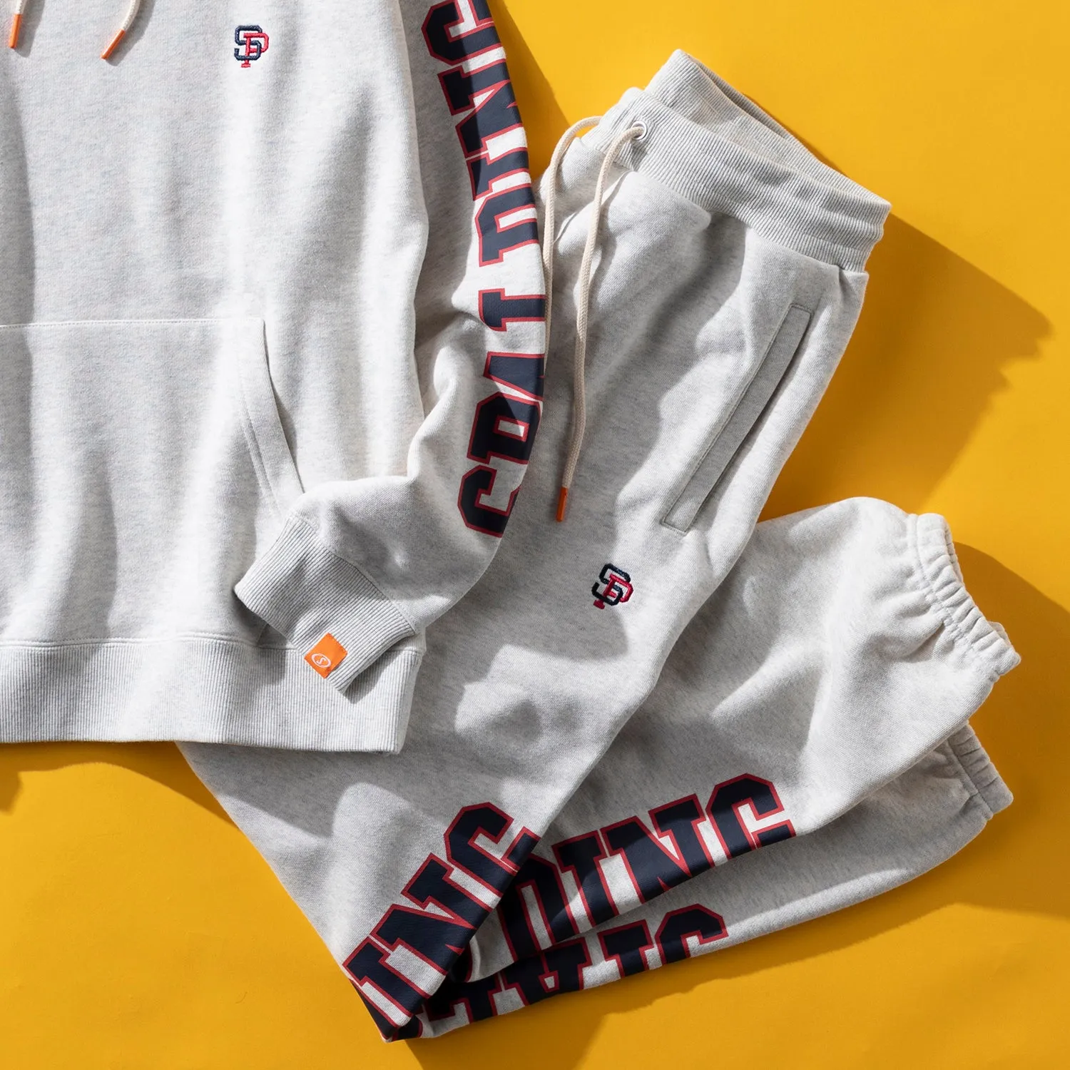 SPALDING | スポルディング　SPD SIDE PRINT SWEAT PANTS
