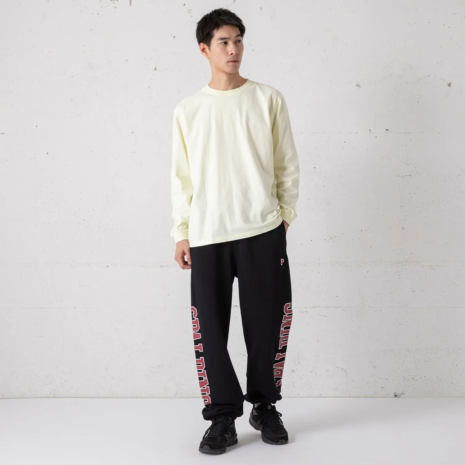 SPALDING | スポルディング　SPD SIDE PRINT SWEAT PANTS