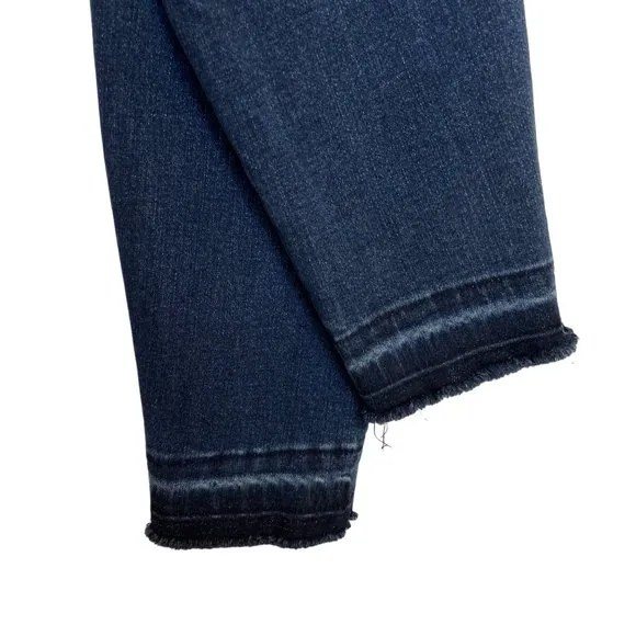 Spanx Distressed Ankle Released Hem Jeans, M