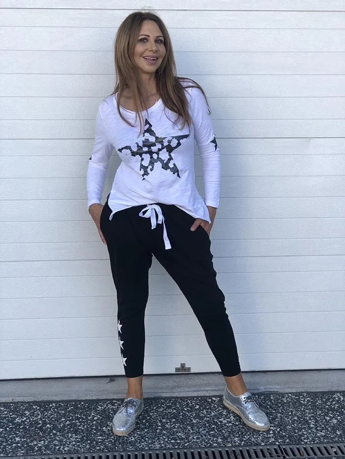Star Jogger Pants - Black