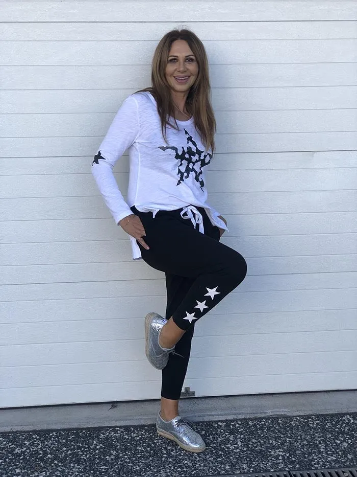 Star Jogger Pants - Black
