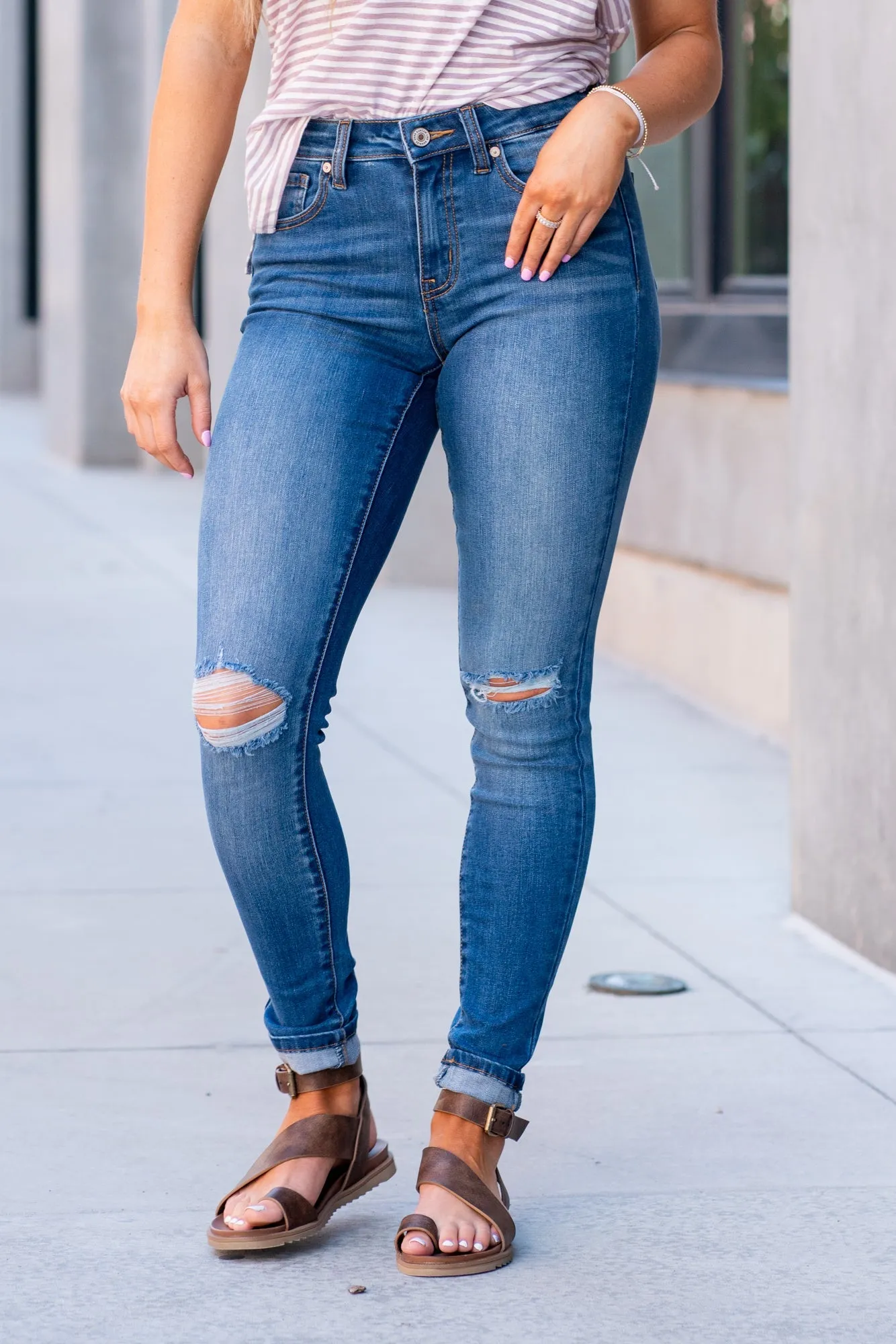 Stevens Point Mid Rise Super Skinny