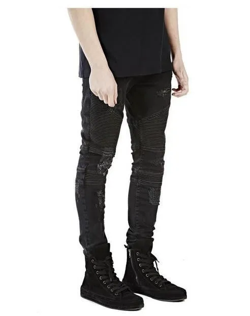 Strech Biker Jeans
