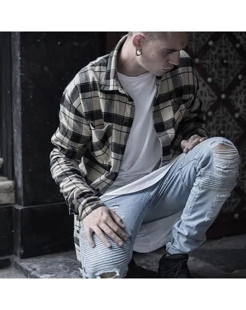 Strech Biker Jeans