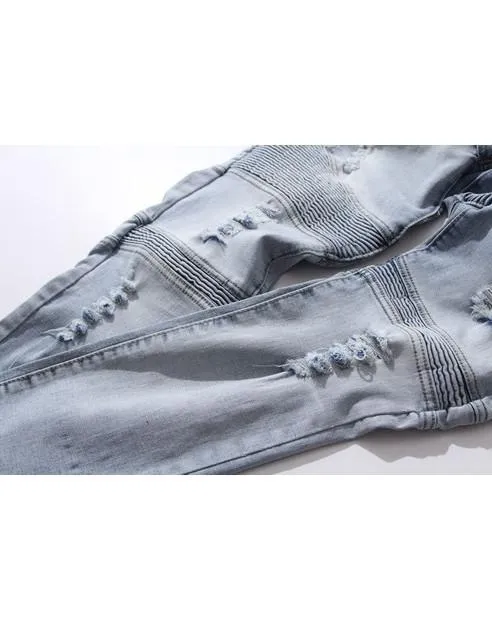 Strech Biker Jeans
