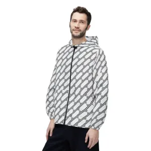 Stylish Unisex Geometric Pattern Windbreaker Jacket