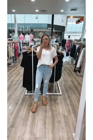 Surry Skinny Ripped Jean