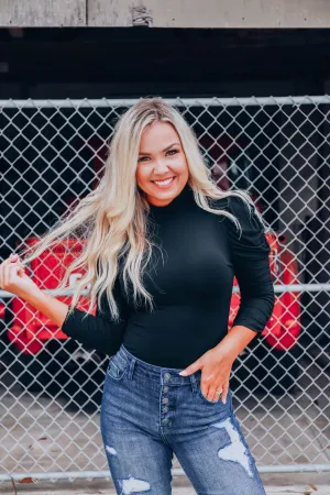 Sweet Aura Bodysuit - Black