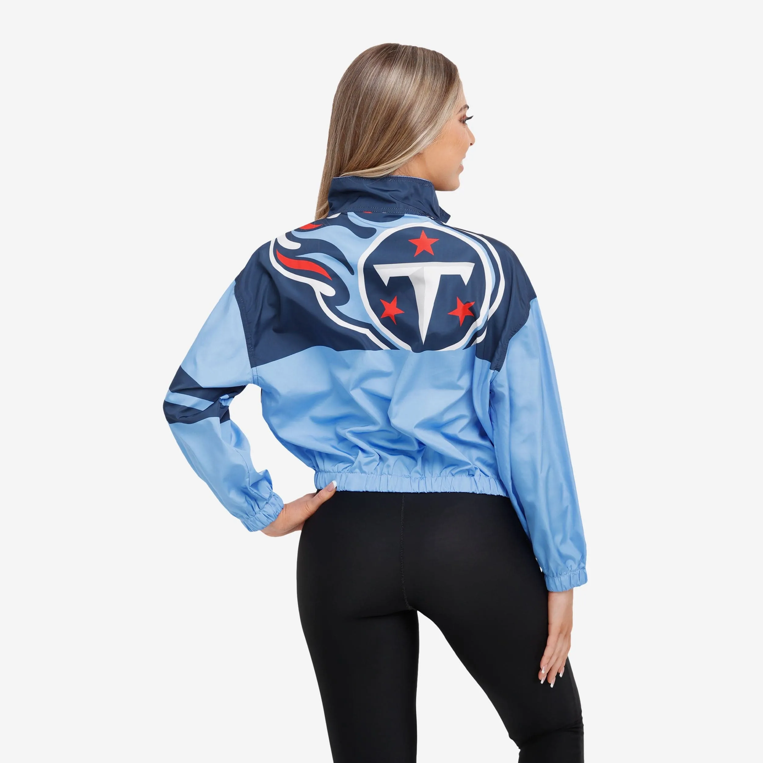 Tennessee Titans Womens Winning Play Windbreaker
