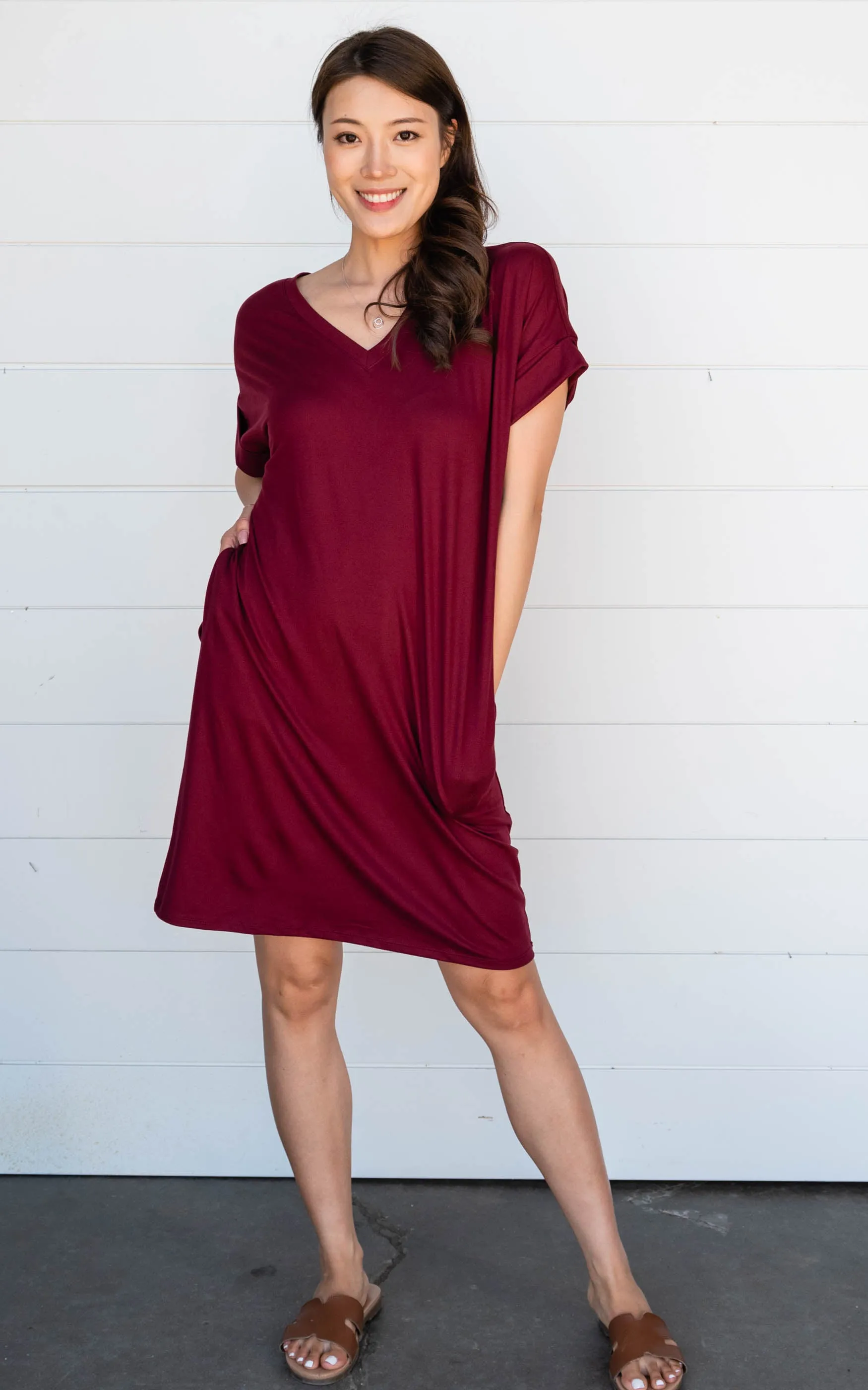 The Emma T-Shirt Dress - Final Sale*