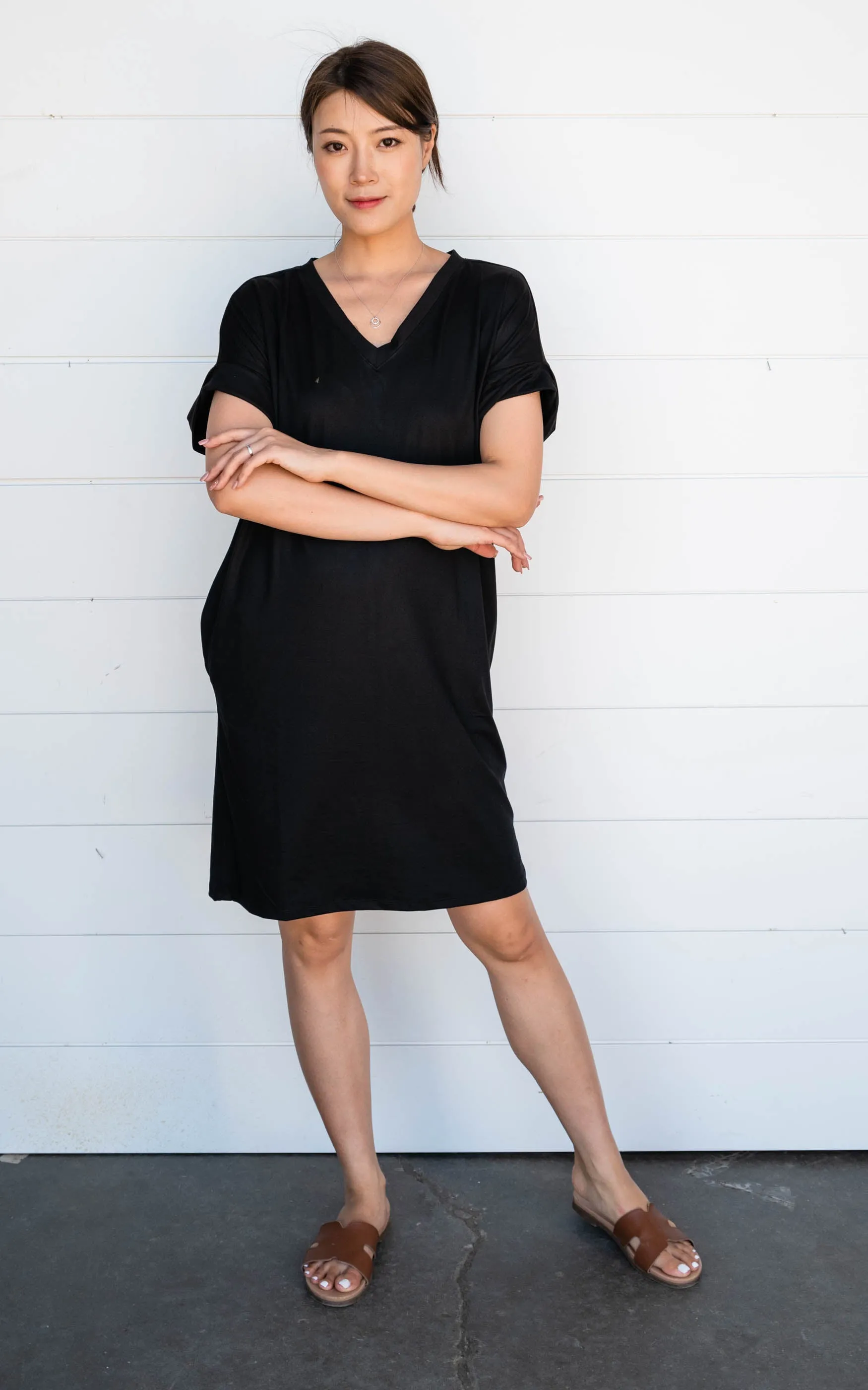The Emma T-Shirt Dress - Final Sale*