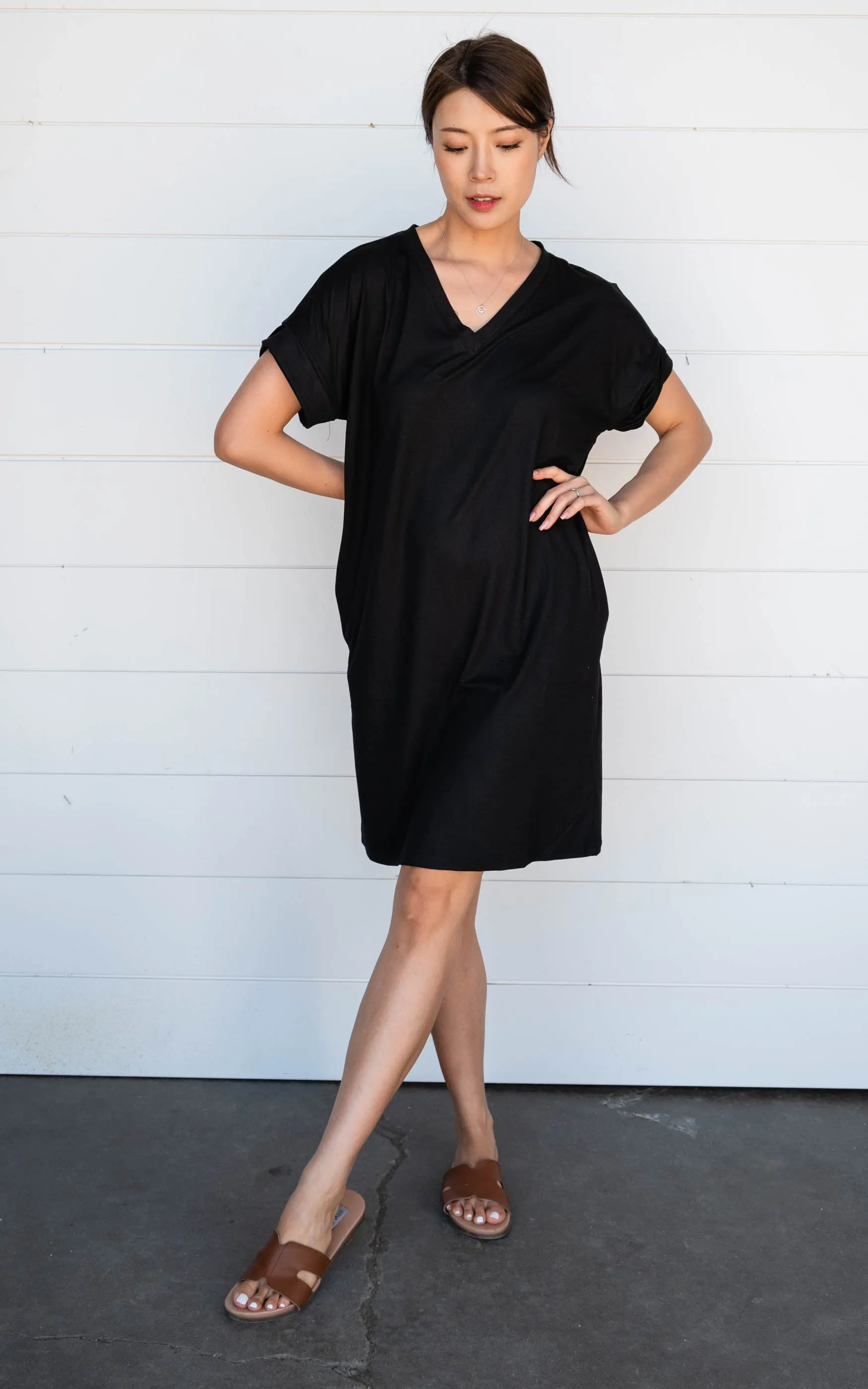 The Emma T-Shirt Dress - Final Sale*