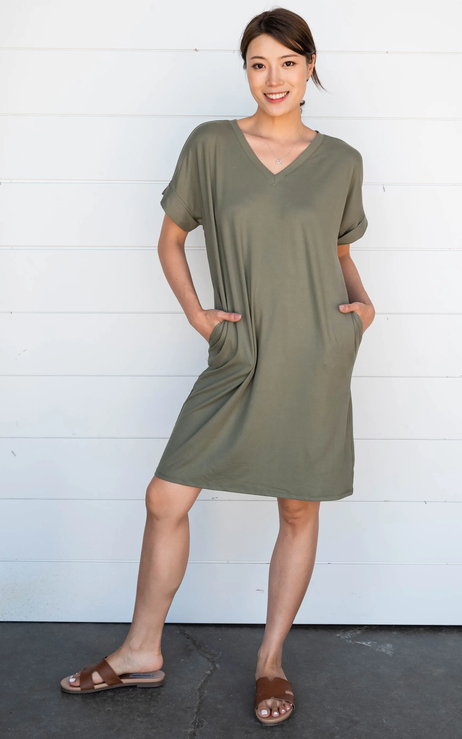 The Emma T-Shirt Dress - Final Sale*