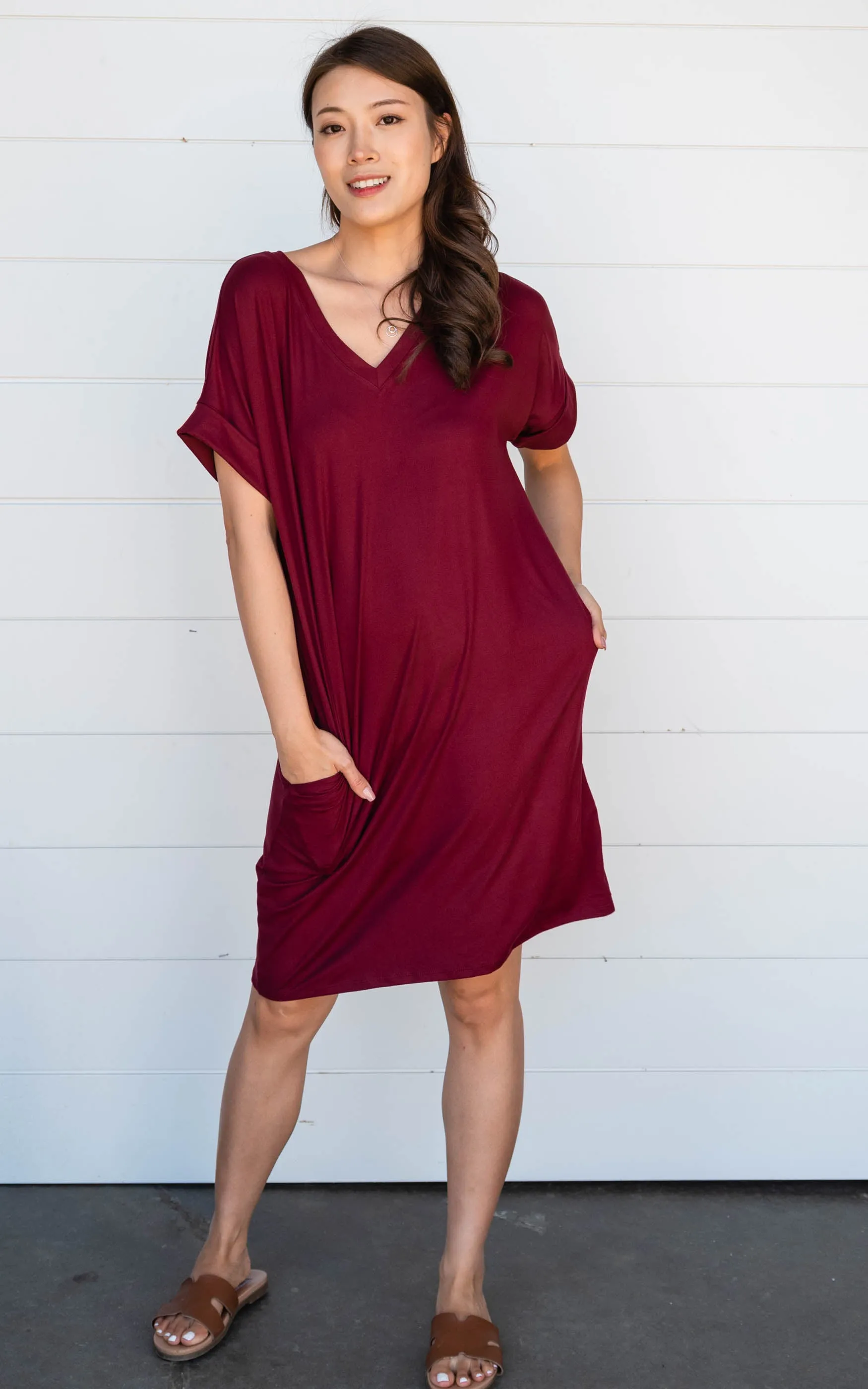 The Emma T-Shirt Dress - Final Sale*