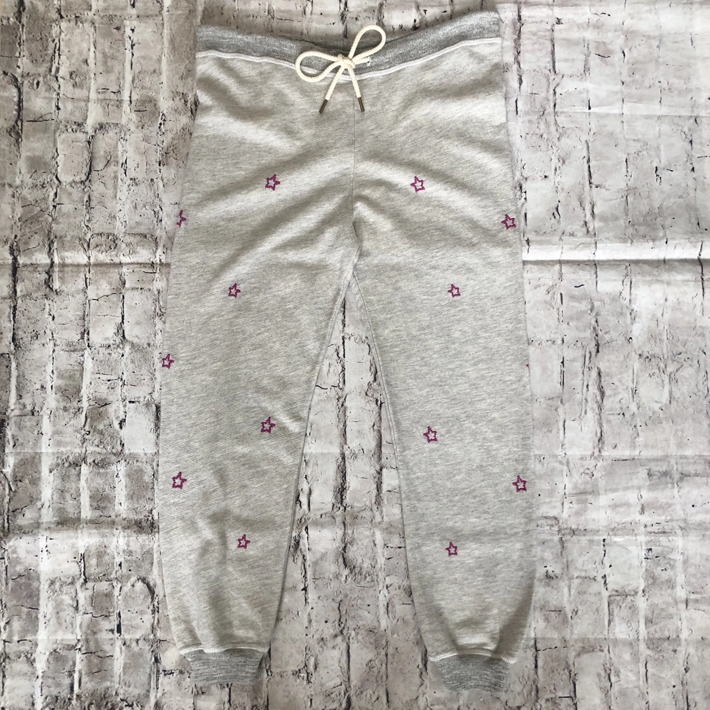 THE GREAT Heather Grey Pure Barre Mt. Lebanon Cropped Sweatpants Size 1 NWT