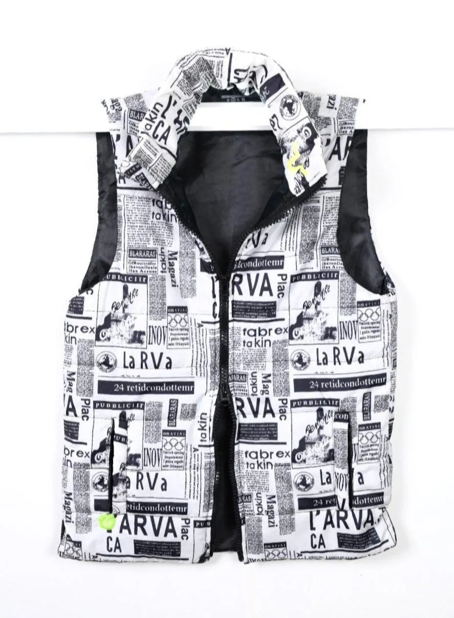 The News Puffer Vest