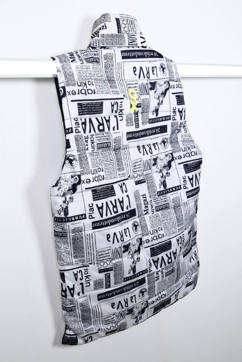 The News Puffer Vest