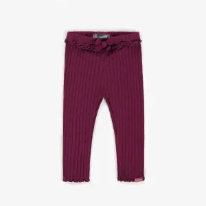 The Scarlet Leggings - Burgundy - BABY