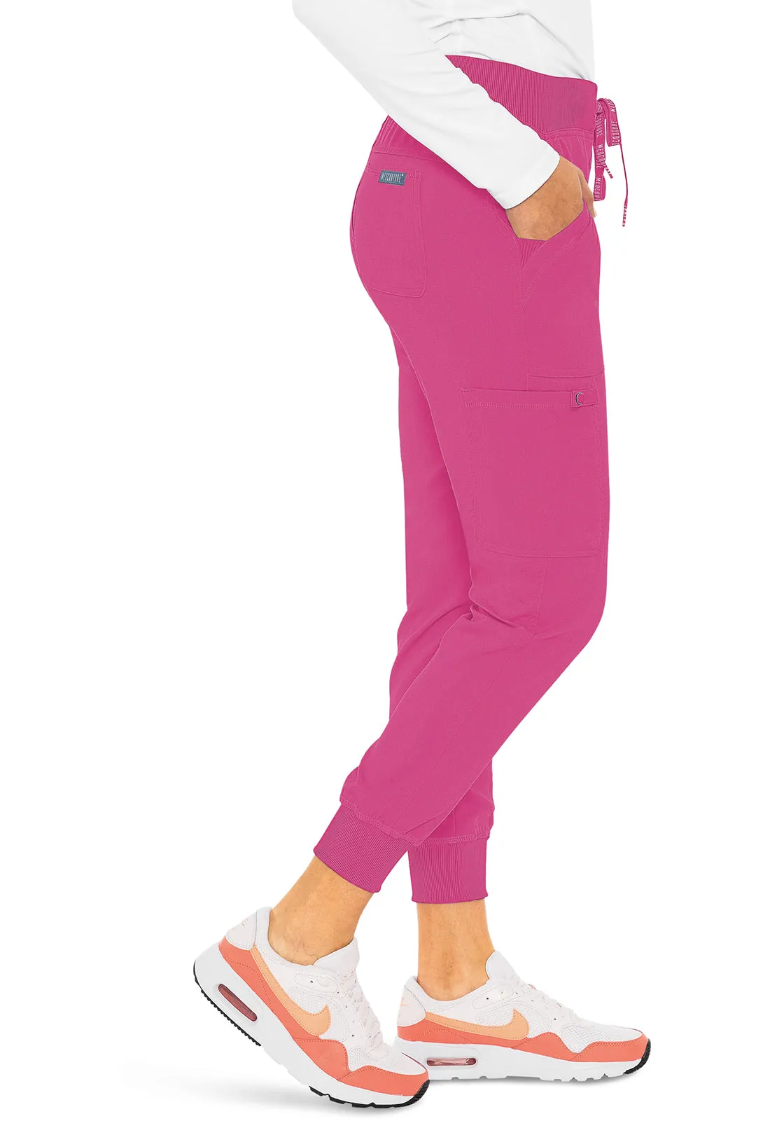 Touch MC7710 Jogger Yoga Pants Raspberry Tart