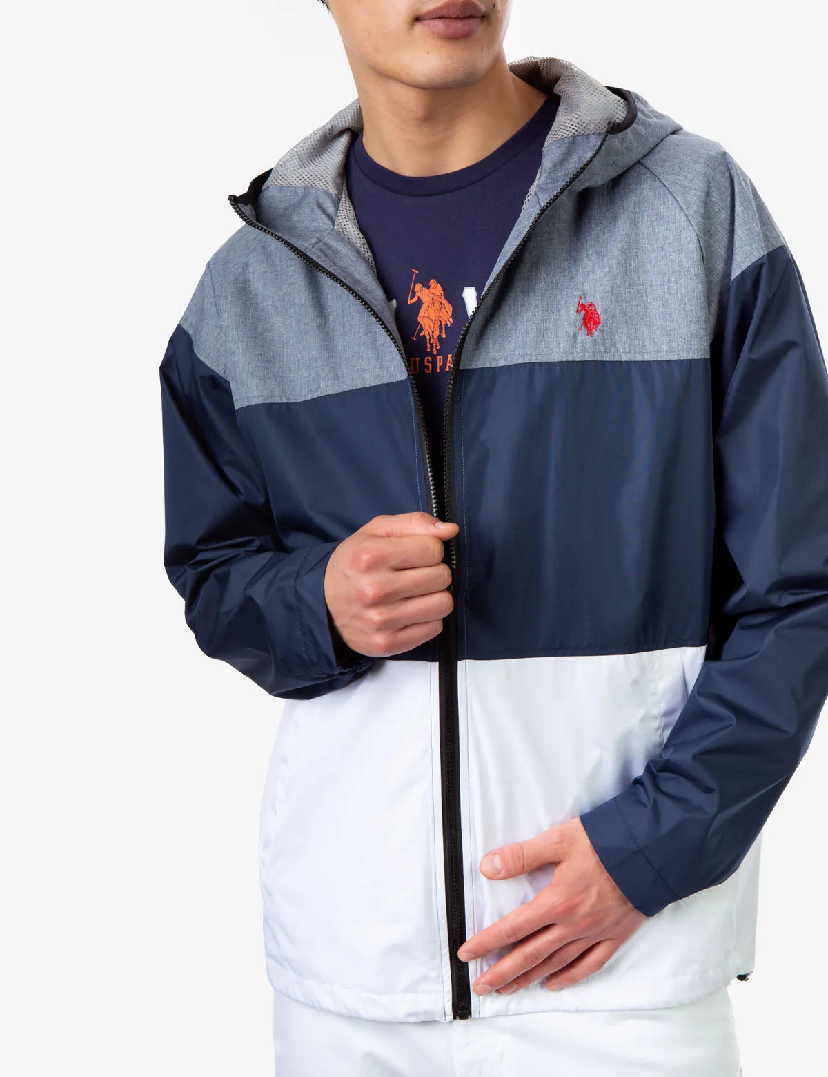 TRICOLOR WINDBREAKER
