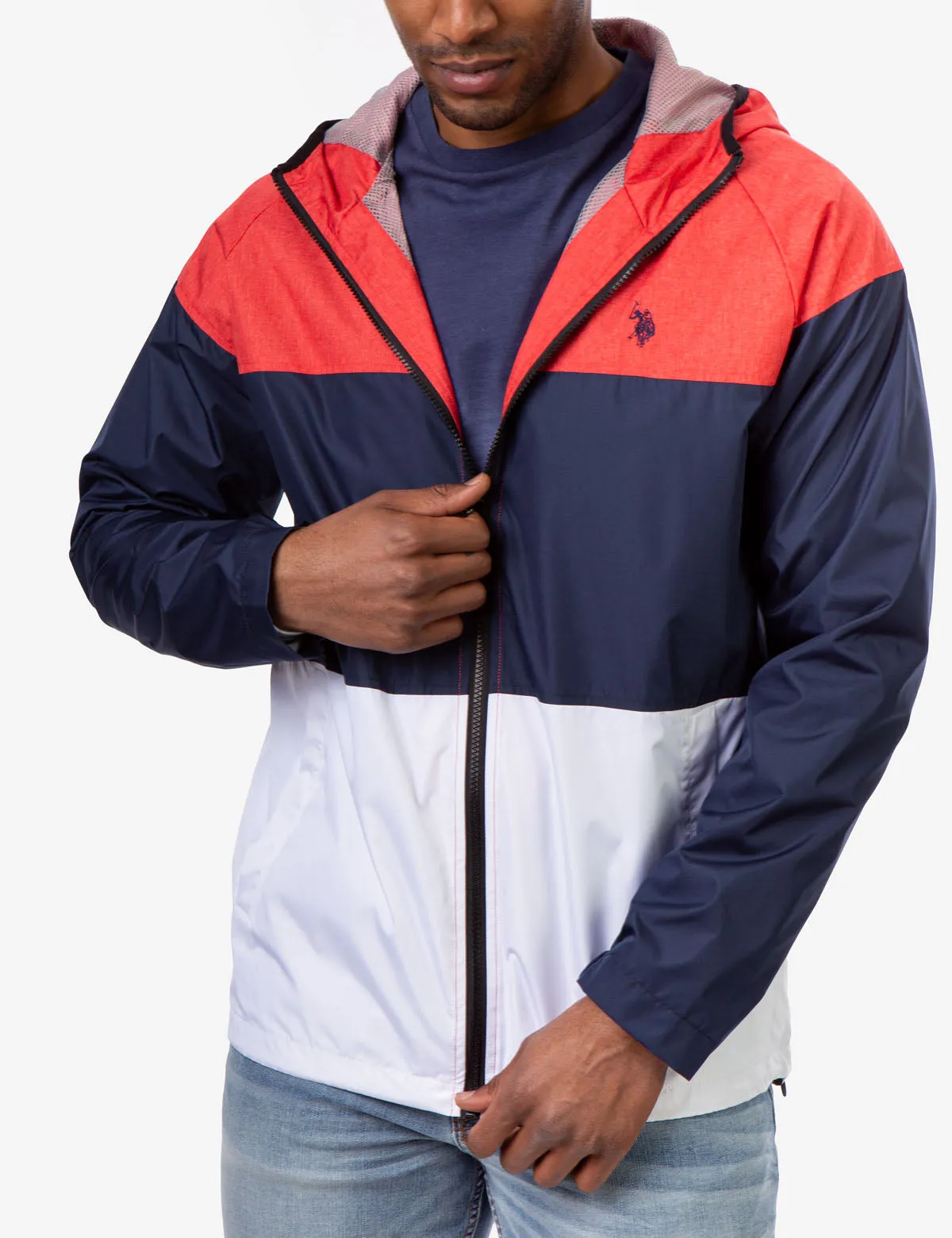 TRICOLOR WINDBREAKER