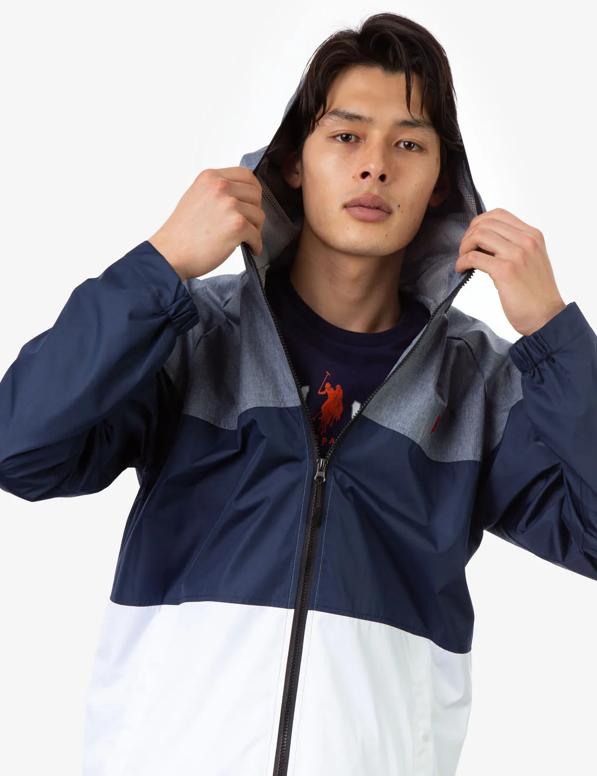 TRICOLOR WINDBREAKER