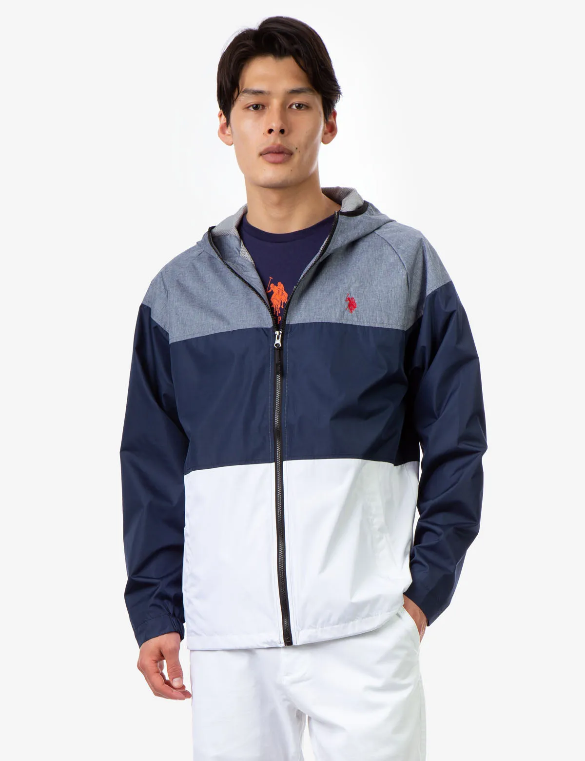 TRICOLOR WINDBREAKER