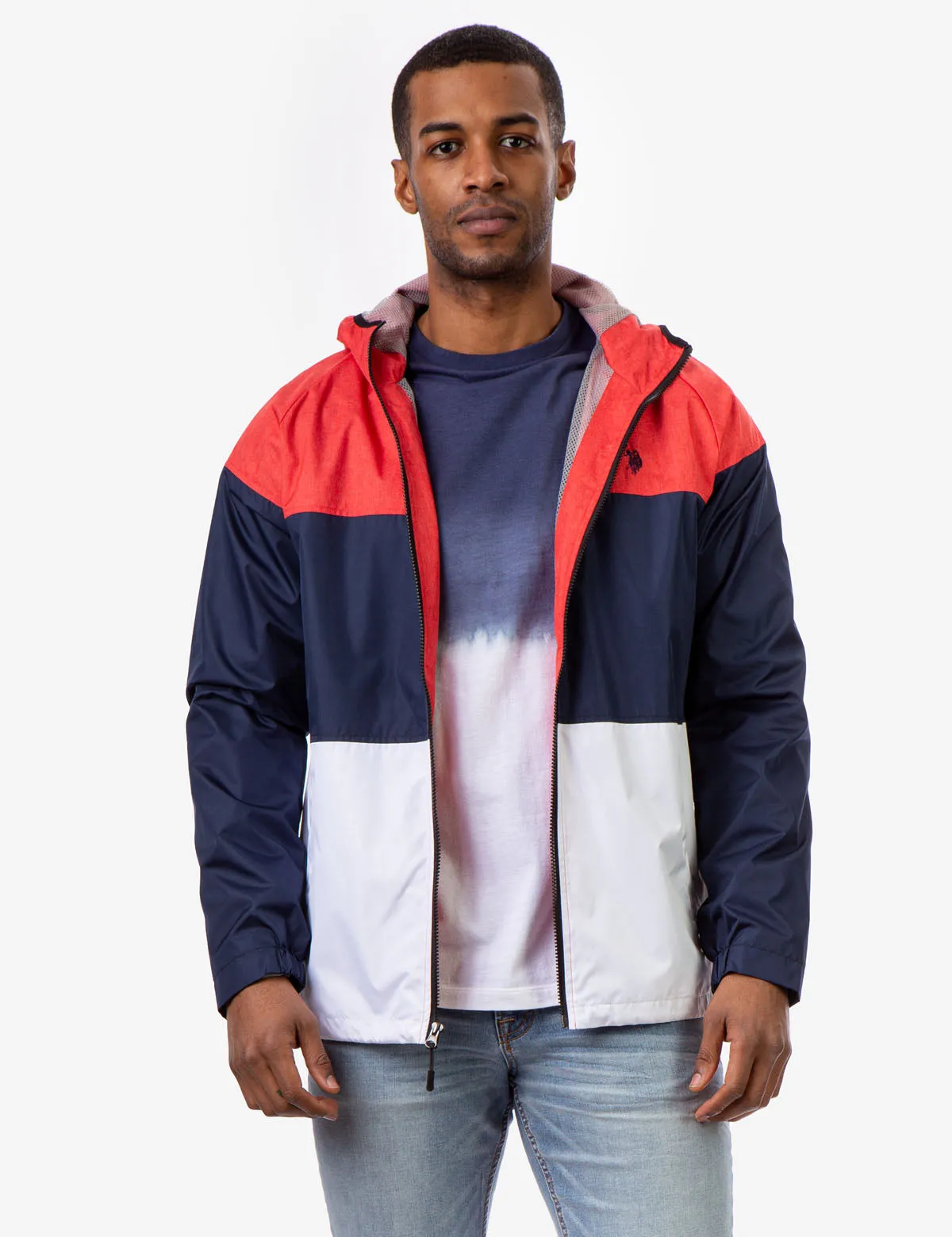 TRICOLOR WINDBREAKER