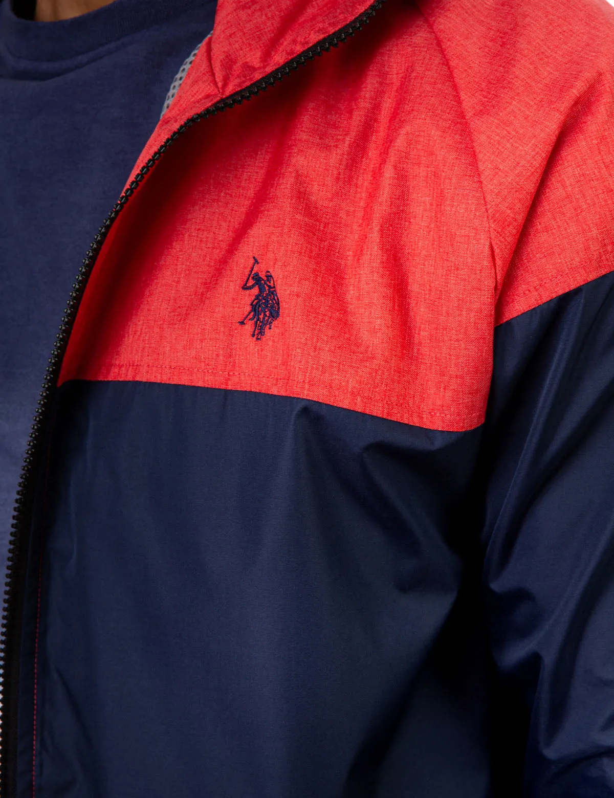 TRICOLOR WINDBREAKER