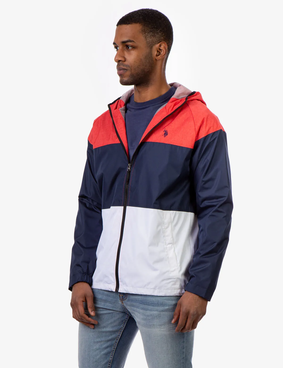 TRICOLOR WINDBREAKER