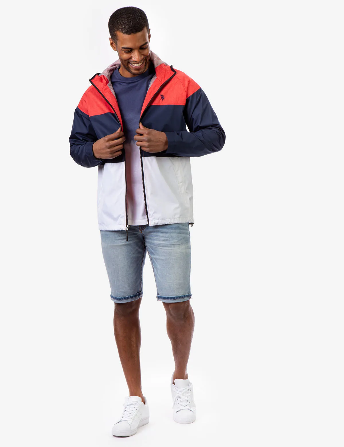 TRICOLOR WINDBREAKER