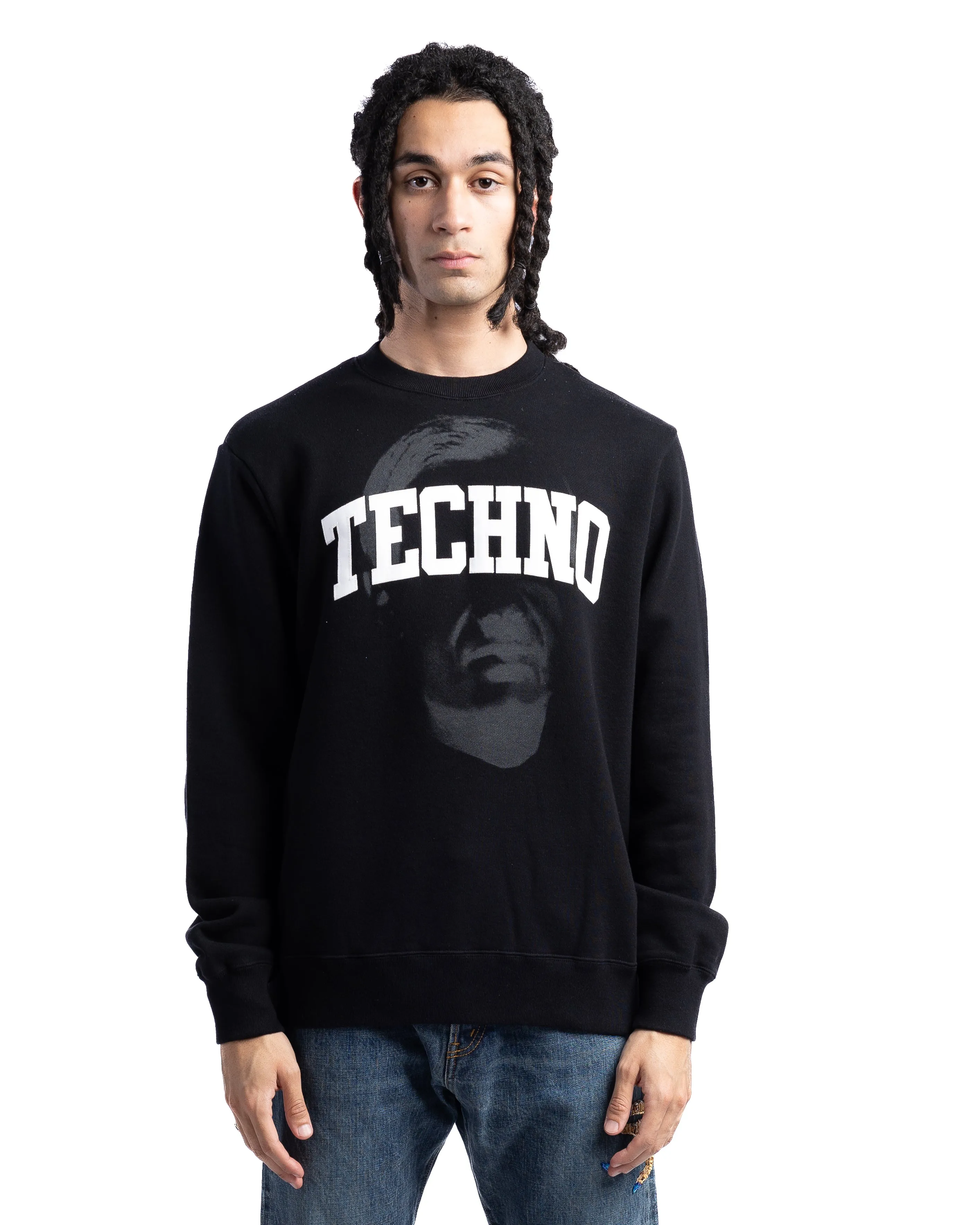 Undercover UC2C4891-2 Techno Crewneck Black