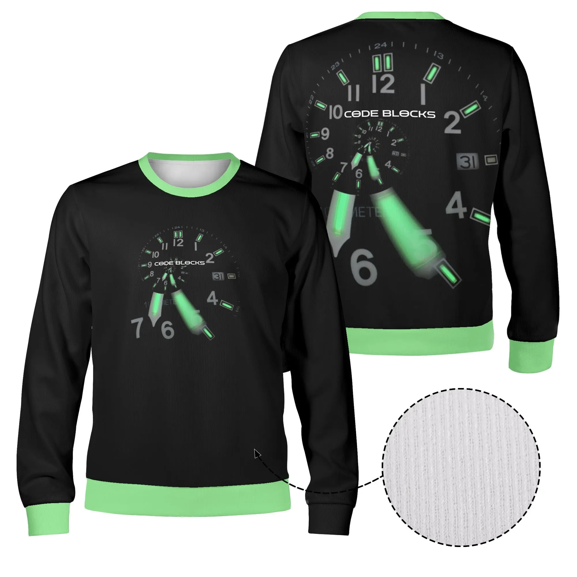 Unisex Custom Winter Christmas Pullover Sweatshirt
