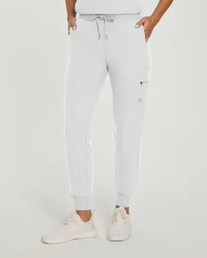 V-Tess 380 Women's Jogger Scrub Pants White