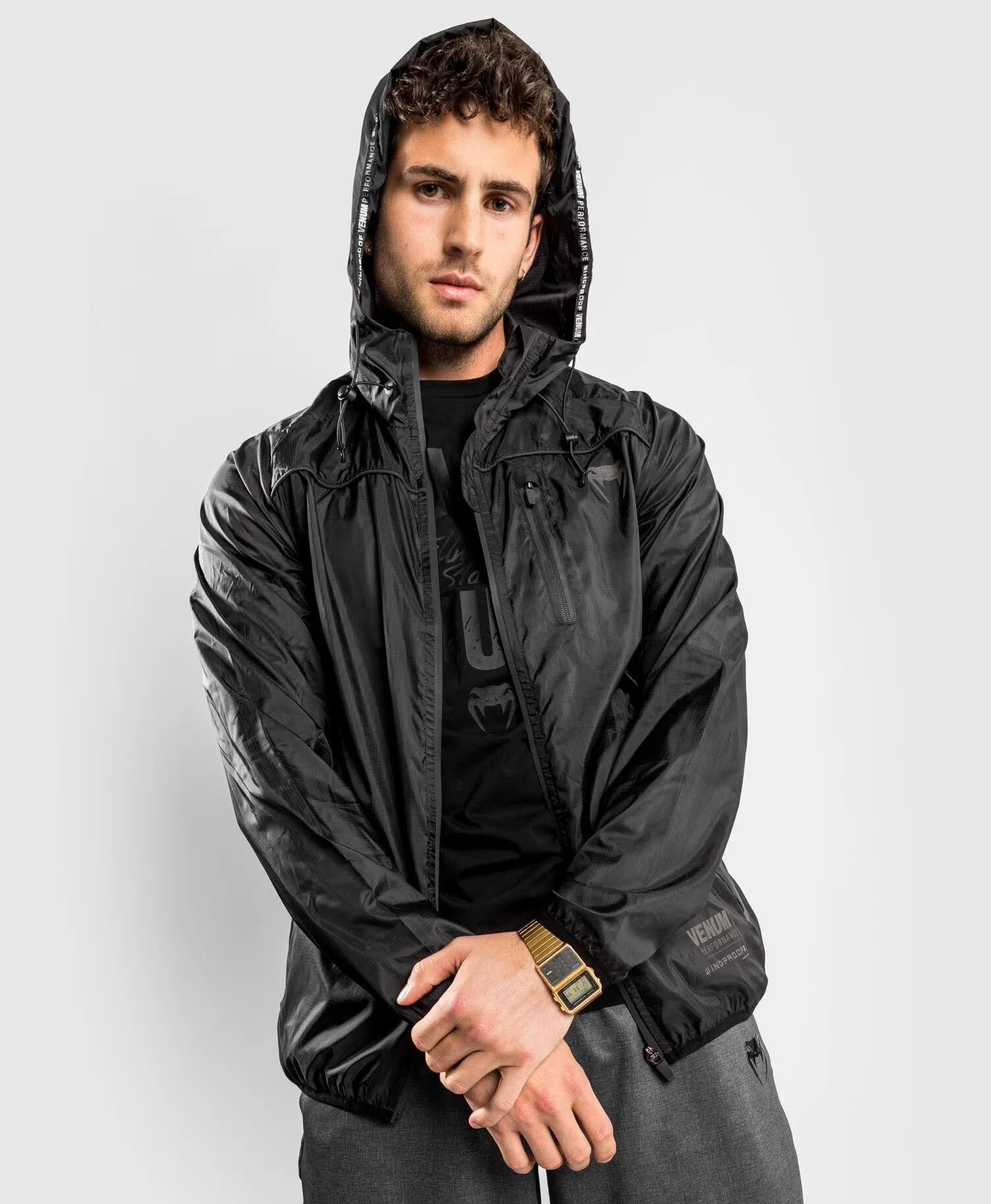 Venum Tempest 2.0 Windbreaker : Schwarz