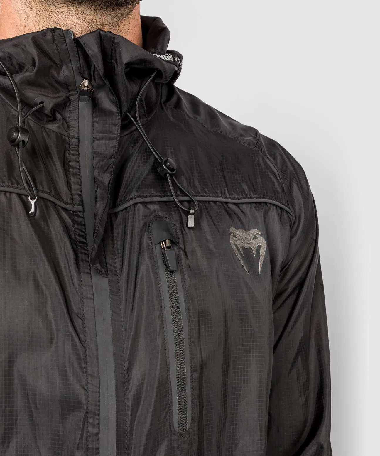 Venum Tempest 2.0 Windbreaker : Schwarz