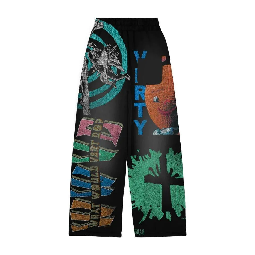 Vertabrae VERT Black Montage Sweat Pants
