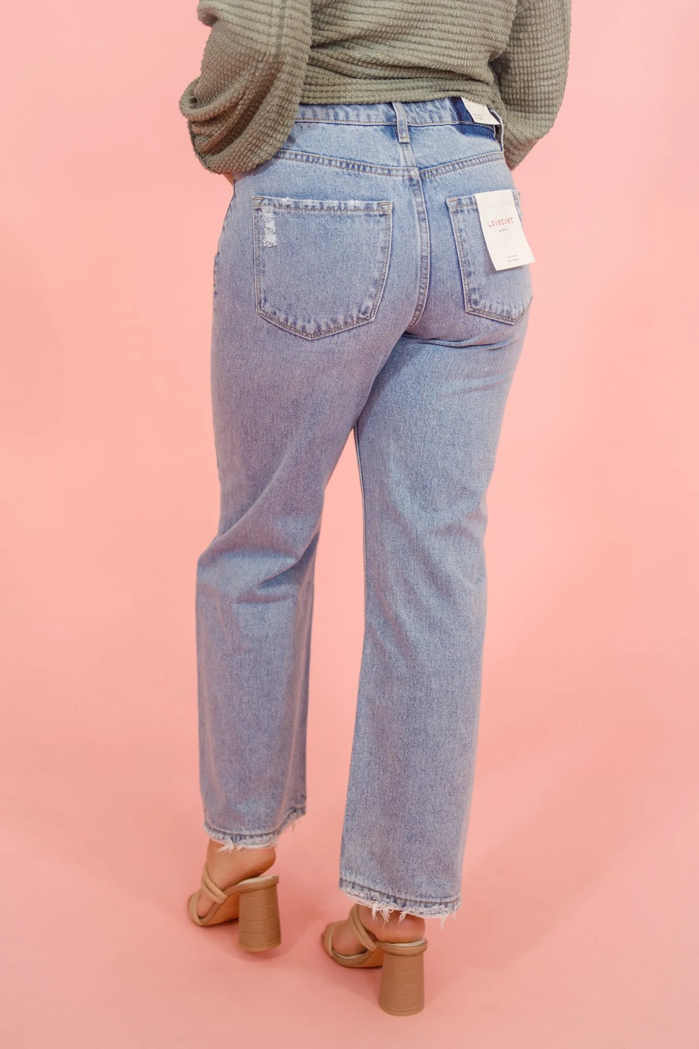 Vervet High Rise 90s Wide Leg Jeans