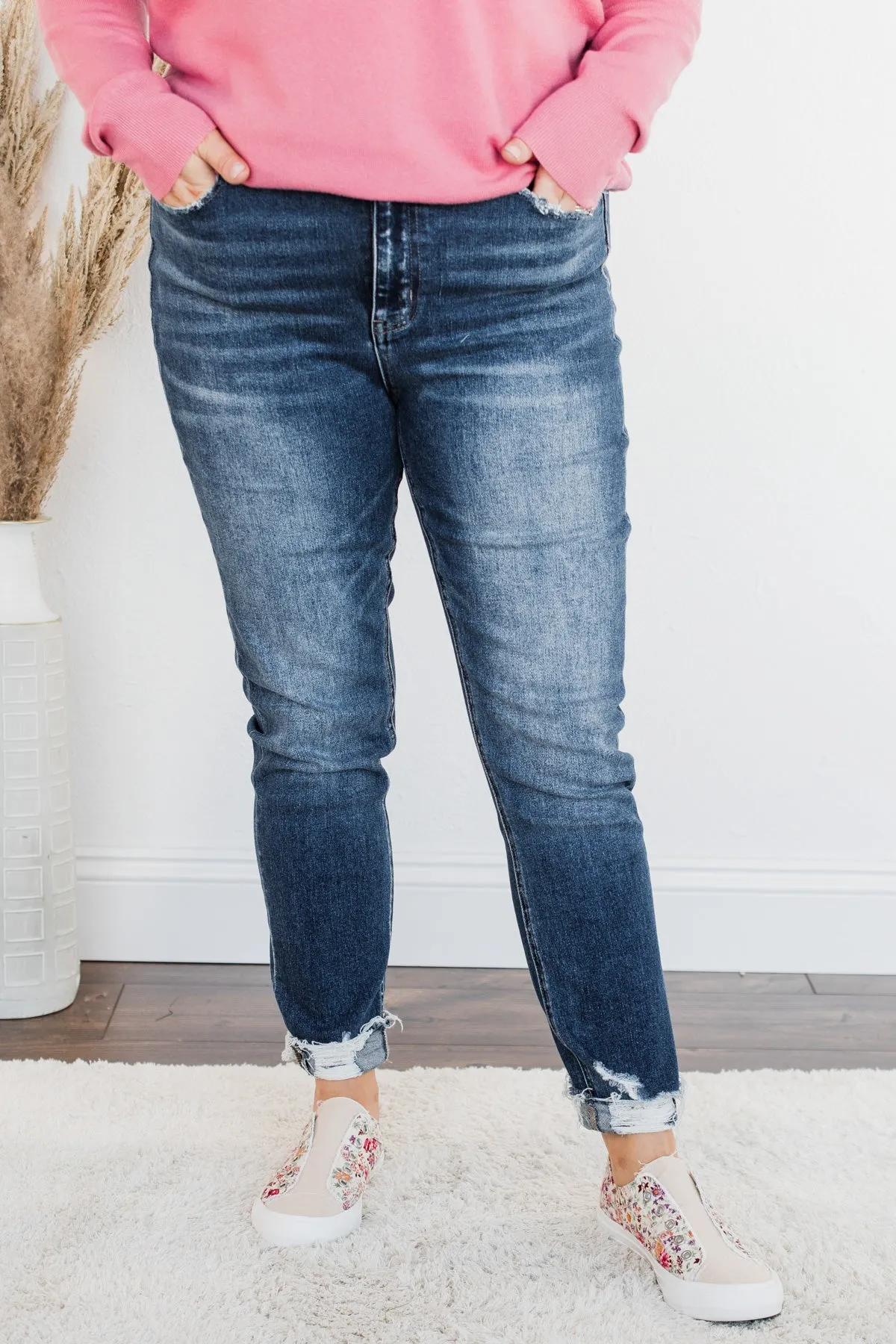 Vervet High-Rise Skinny Jeans- Esther Wash