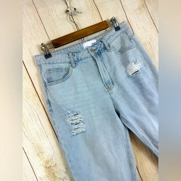 VERVET ONE LOVE 90S VINTAGE HIGH RISE RELAXED CROP