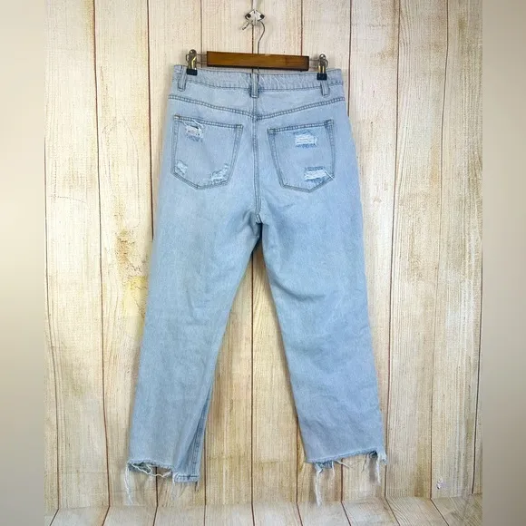 VERVET ONE LOVE 90S VINTAGE HIGH RISE RELAXED CROP