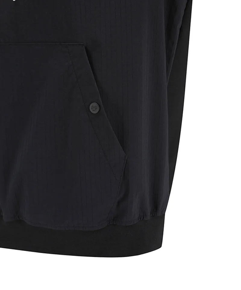 Vice Golf Atelier Unisex Liberty Club Woven Hoodie  - Black