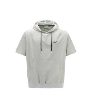 Vice Golf Atelier Unisex Liberty Club Woven Hoodie  - Light Gray