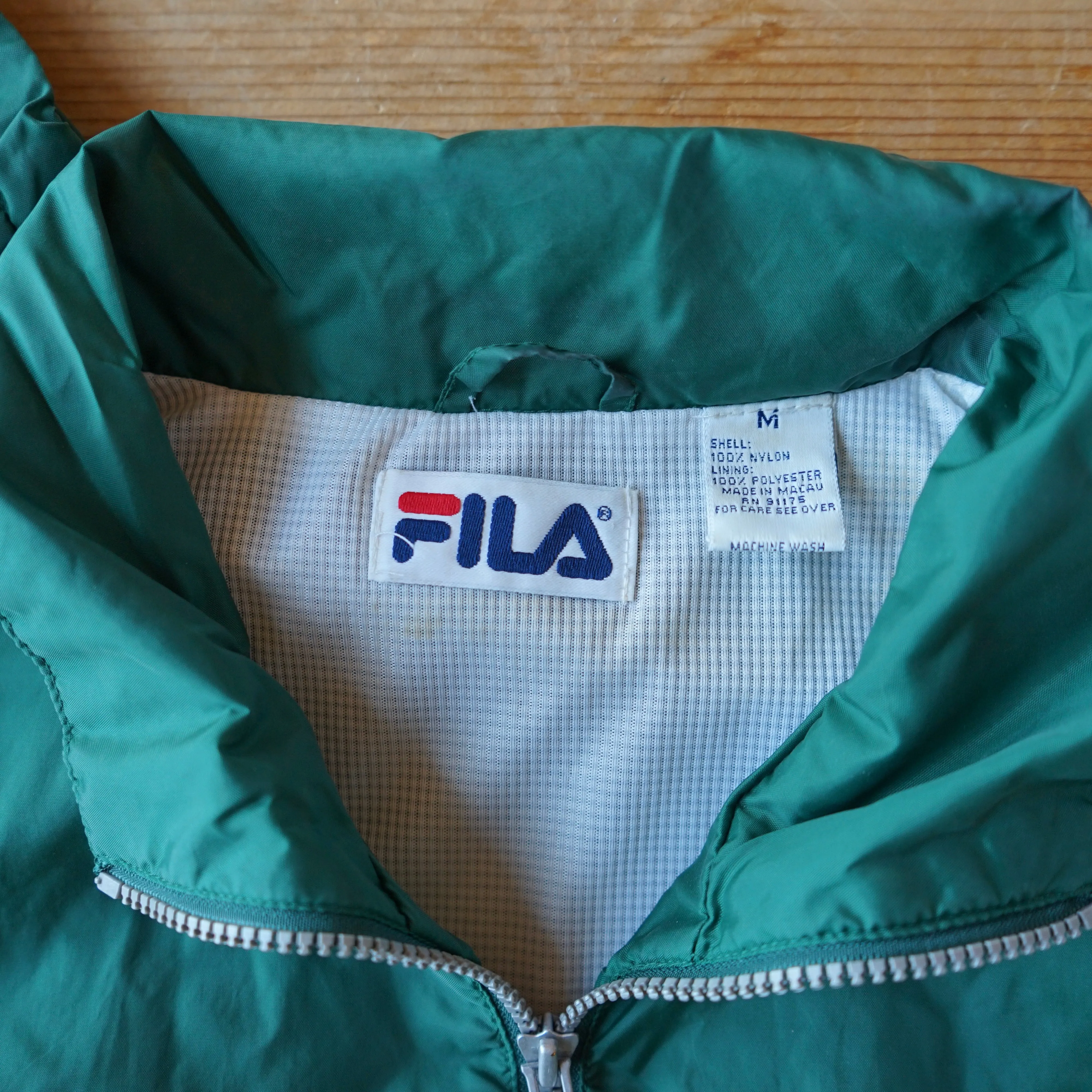 Vintage 90s Fila Windbreaker Size M