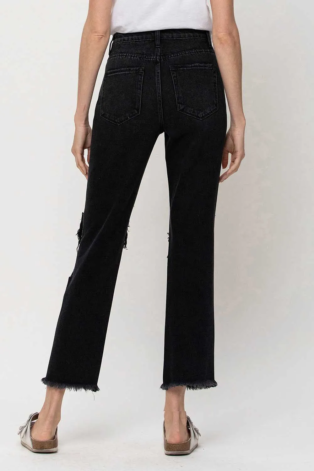 Vintage Black High Rise Denim