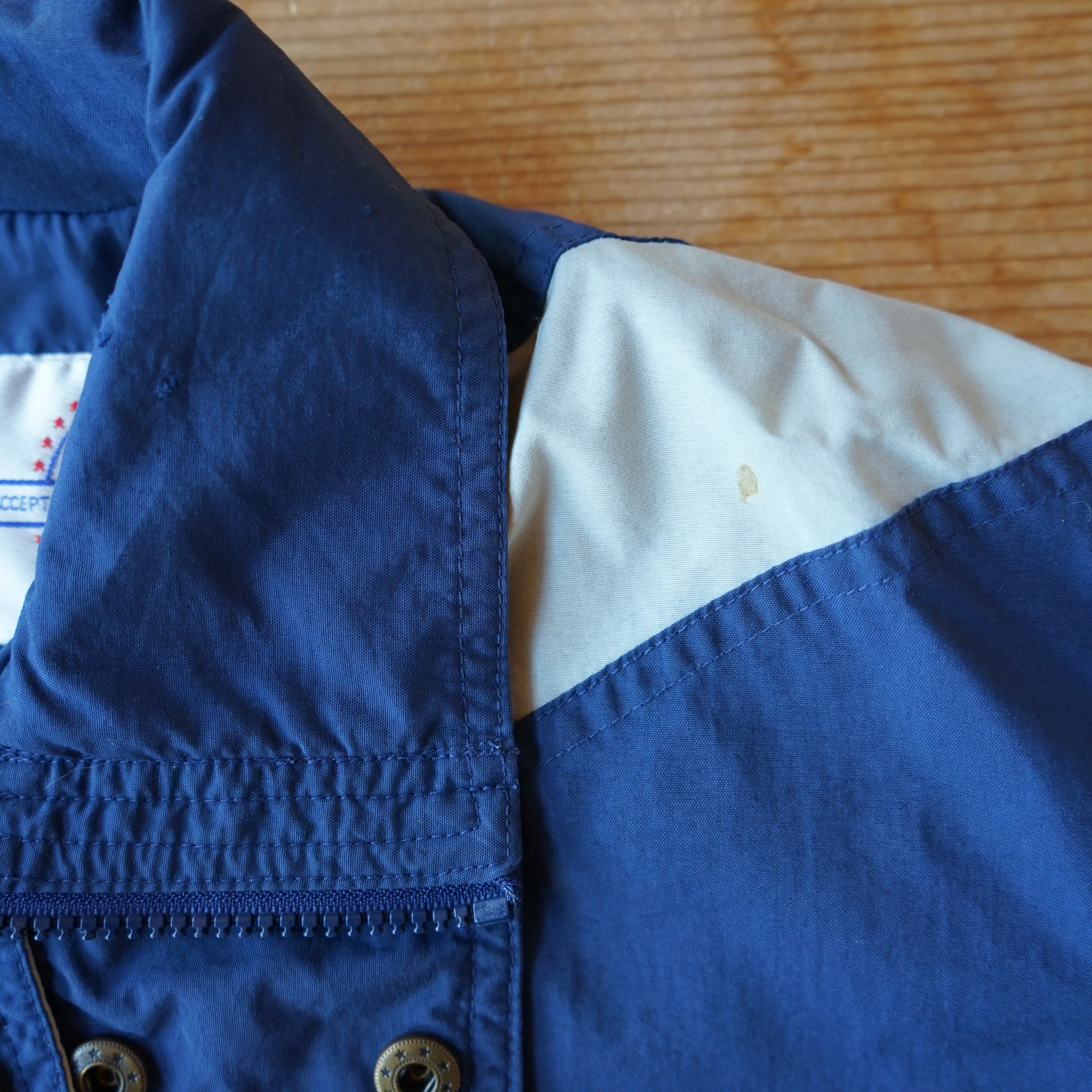 Vintage DeLong Yankees Windbreaker Size L/XL