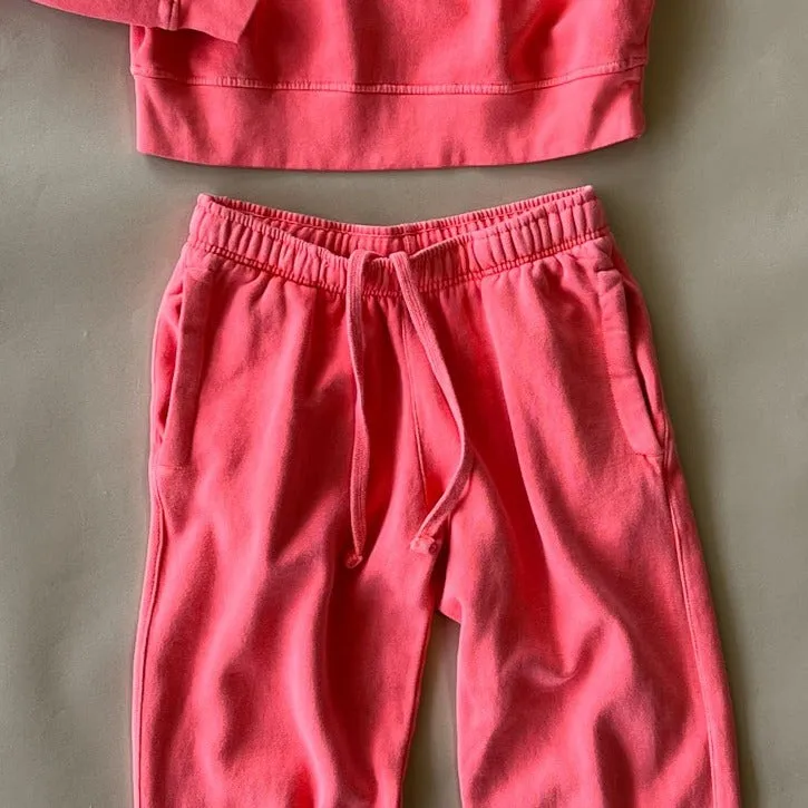 Vintage Joggers | Lava | Adult