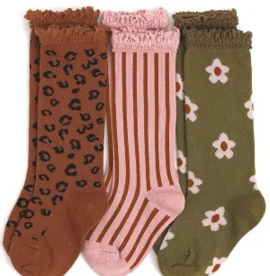 Wild Child Knee High Socks 3-Pack