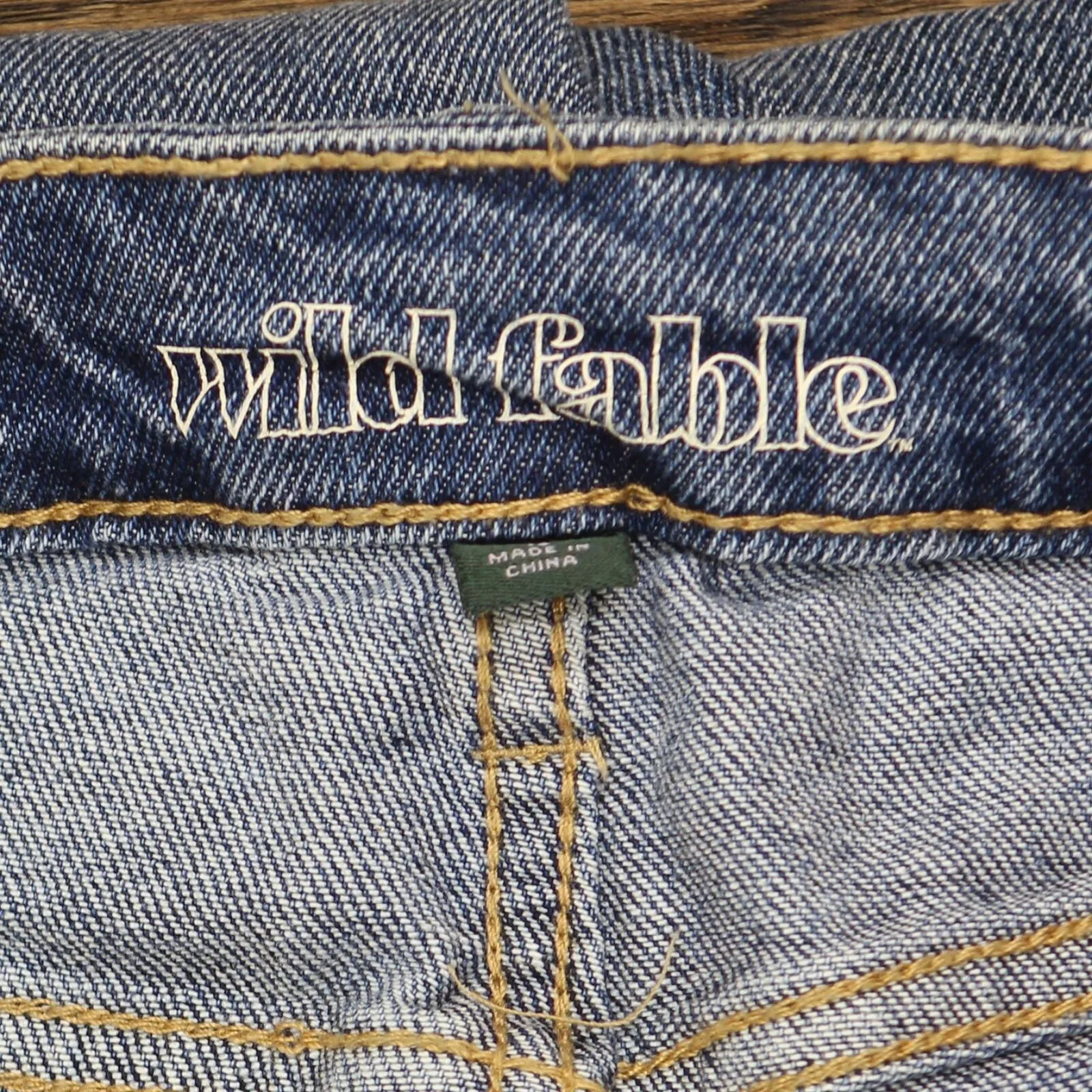Wild Fable Women's High-Rise Distressed Straight Ankle Length Jeans W113HDMD