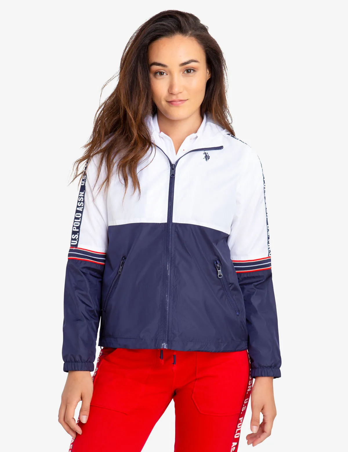WINDBREAKER WITH TAPING
